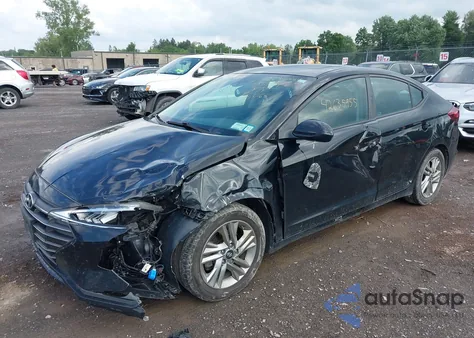 2020 Hyundai Elantra Value Edition z USA, uszkodzony, nr VIN KMHD84LF6LU060911